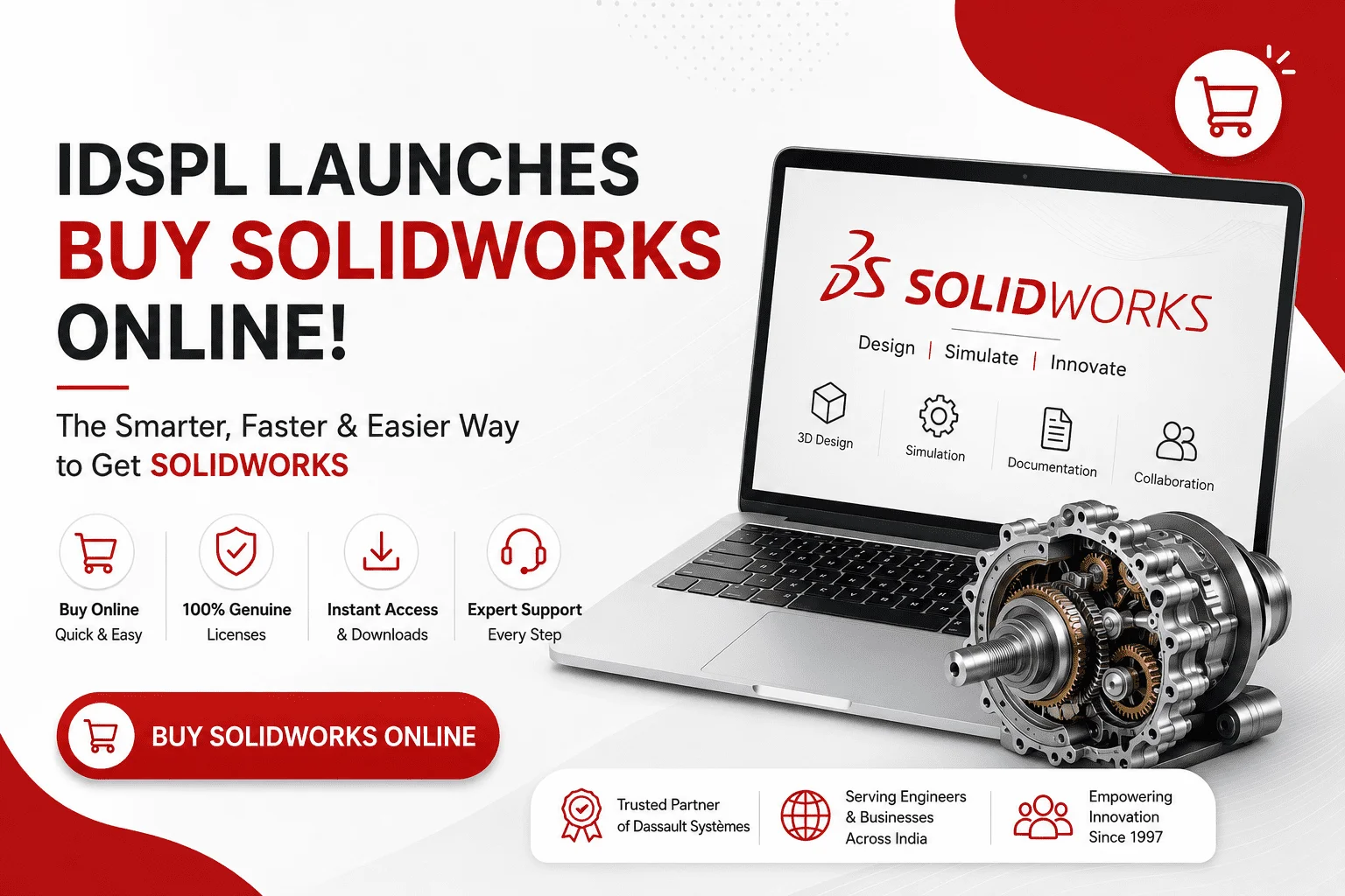 IDSPL launches Buy Now section — purchase SOLIDWORKS online in India