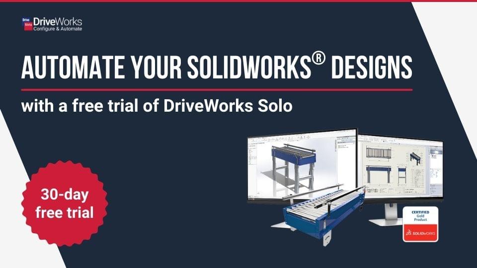 DriveWorks Solo free trial